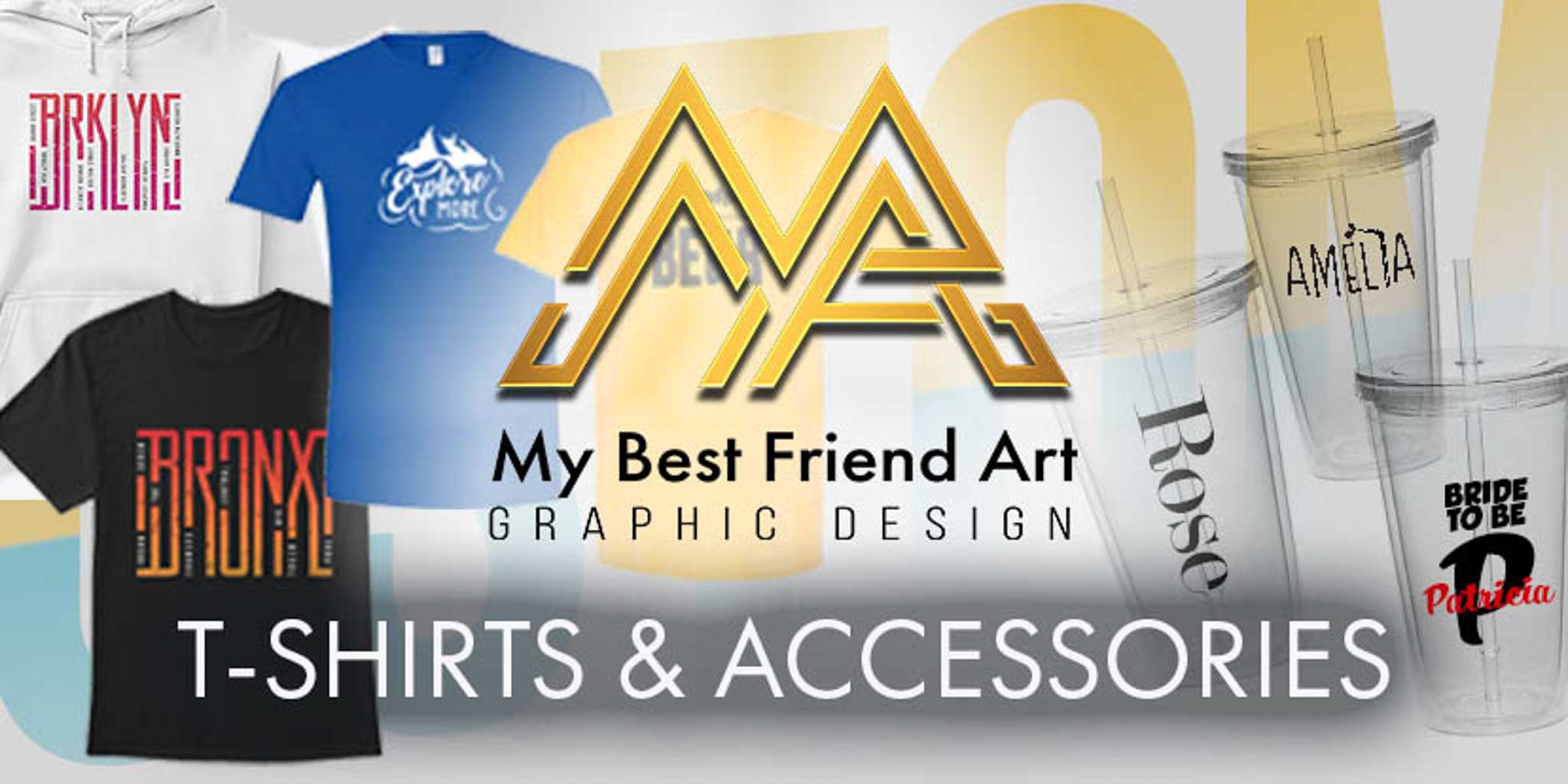 Custom & Unique T-Shirts & Apparel - MyBestFriendArt