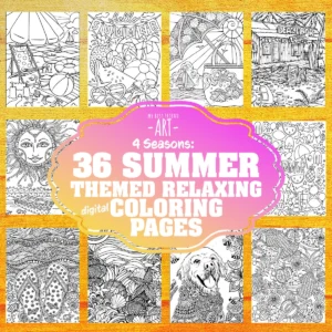 Summer Coloring Pages