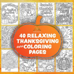 Relaxing Thanksgiving Coloring