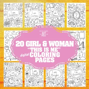Girl & Woman Coloring
