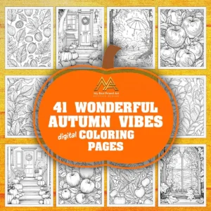 Autumn Themed Coloring