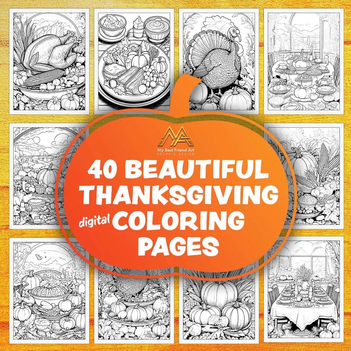 Thanksgiving Printable Coloring