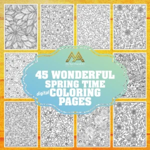 Printable Spring Colorng