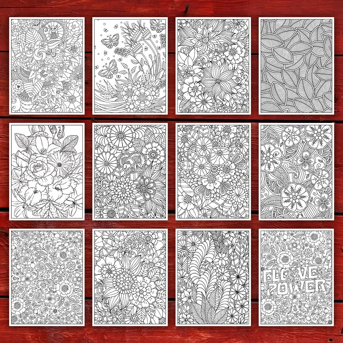 45 Printable Spring Printable Coloring Pages – Inspirational Nature & Mindset | Digital Download for Relaxation - Image 6