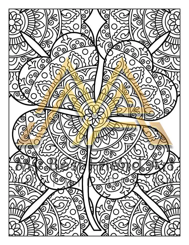 40 Printable St. Patrick’s Day Coloring Pages – Leprechaun & Shamrock Designs for All Ages | Digital Download for Relaxation - Image 2